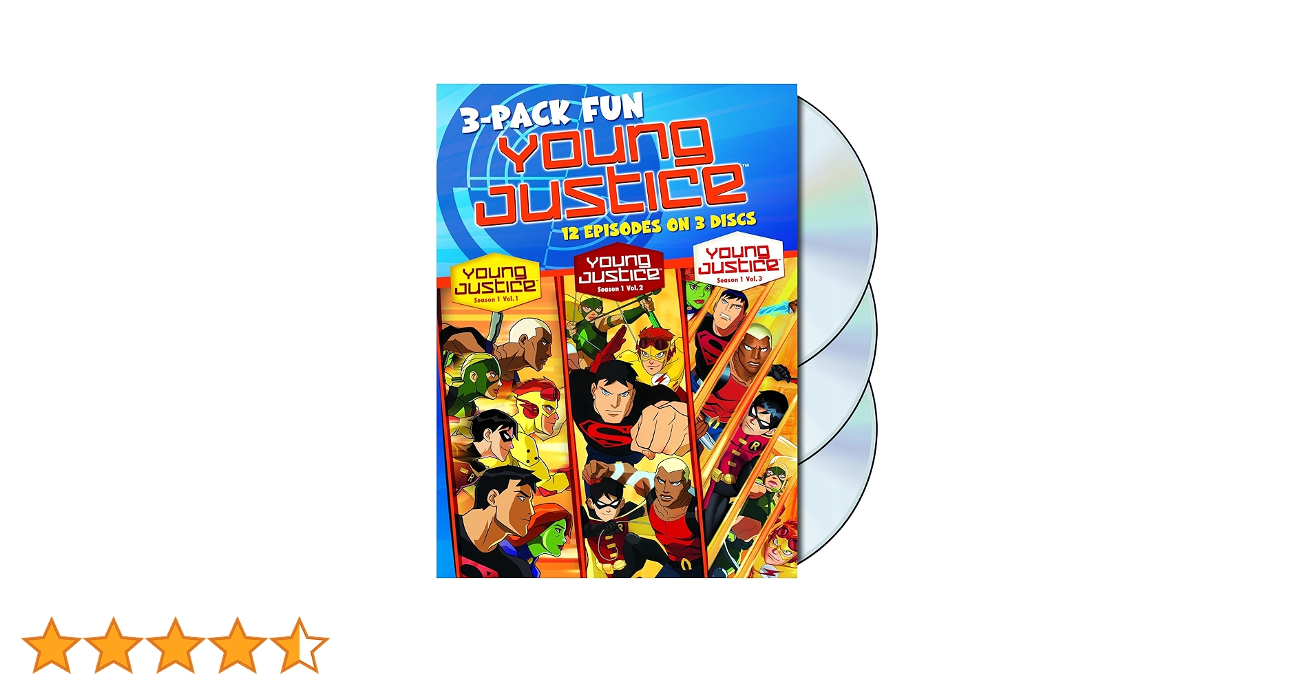 その他 Young Justice: Season One - 1 &amp; 3 [DVD] Young Justice – Season One, Volume Three DVD - The World's